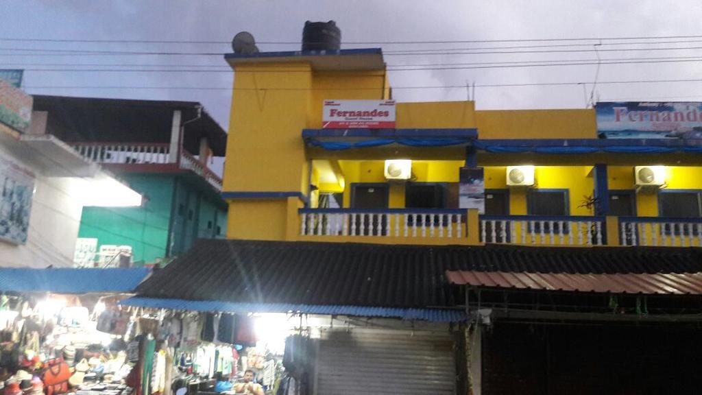 Fernandes Guest House Calangute Dış mekan fotoğraf